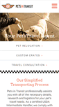 Mobile Screenshot of petsintransit.com